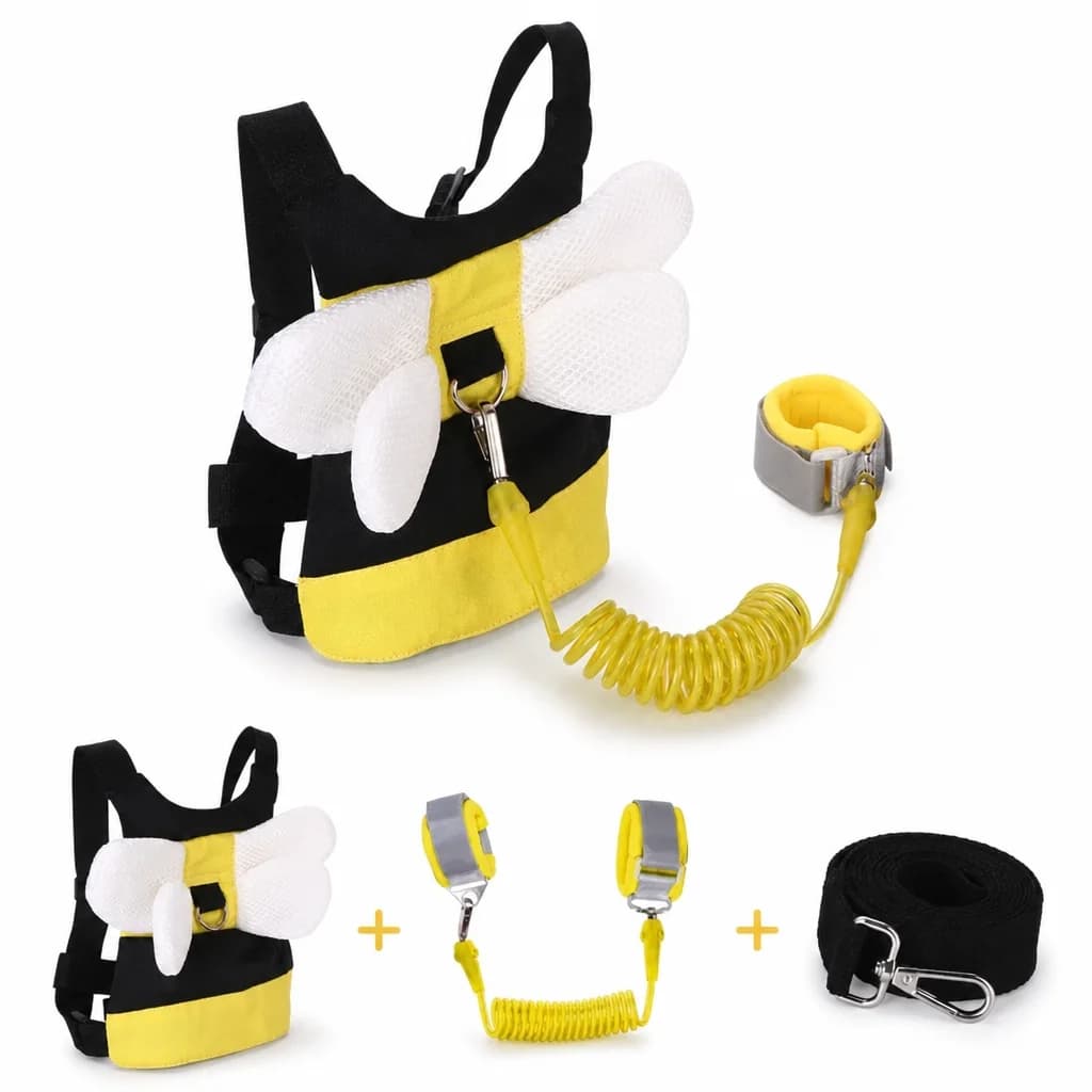 Butterfly Anti-Lost Safety Harness Backpack with Wrist Leash